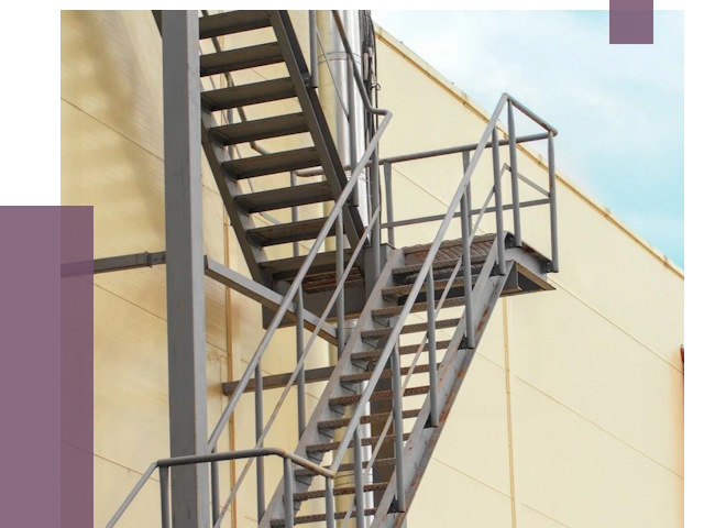 Пожарные лестницы в Малгобеке от 12382 руб. — монтаж и продажа | ПРОЛЁТ-Млг