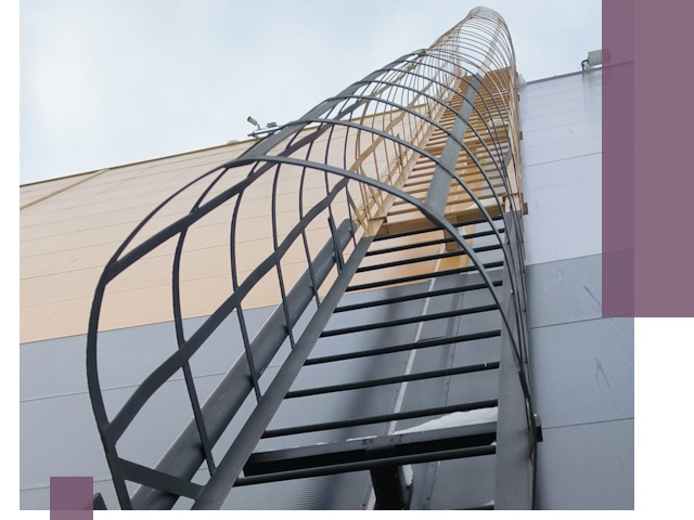 Изготовление и монтаж пожарных лестниц в Малгобеке профессионально