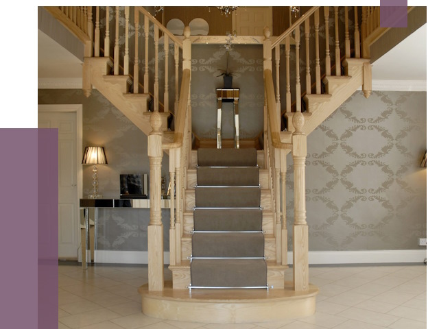 Монтаж деревянных лестниц в Малгобеке от 7687 руб. 