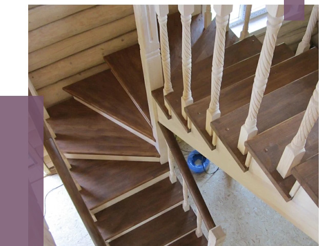 Реставрация деревянных лестниц в Малгобеке от 4334 руб.