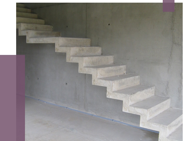 Бетонные лестницы в Малгобеке от 19088 руб. под ключ | ПРОЛЁТ-Млг