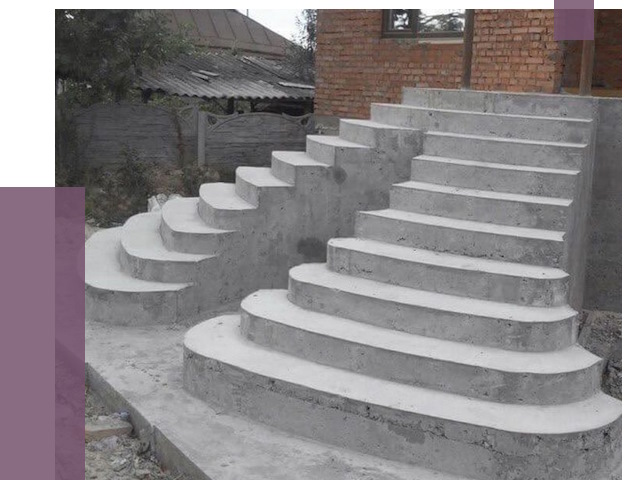 Монтаж бетонных лестниц в Малгобеке от 4334 руб. 