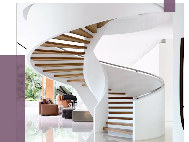 Винтовые лестницы в Малгобеке под ключ от 49011 руб. | ПРОЛЁТ-Млг