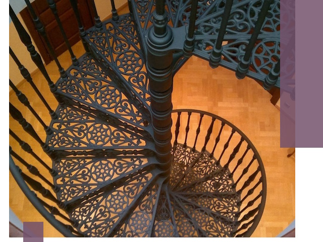 Винтовые лестницы под ключ в Малгобеке: производство и монтаж