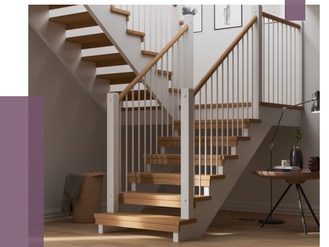 Маршевые лестницы в Малгобеке от 38435 руб. — монтаж | ПРОЛЁТ-Млг