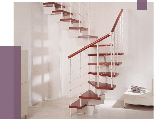 Изготовление лестниц на больцах в Малгобеке от 9802 руб. | ПРОЛЁТ-Млг