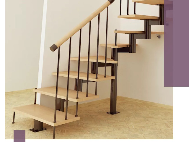 Монтаж лестниц на больцах в Малгобеке — быстро и надежно