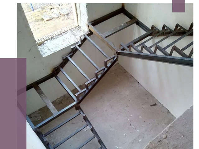 Монтаж лестниц на металлокаркасе в Малгобеке от 12898 руб. — ПРОЛЁТ-Млг