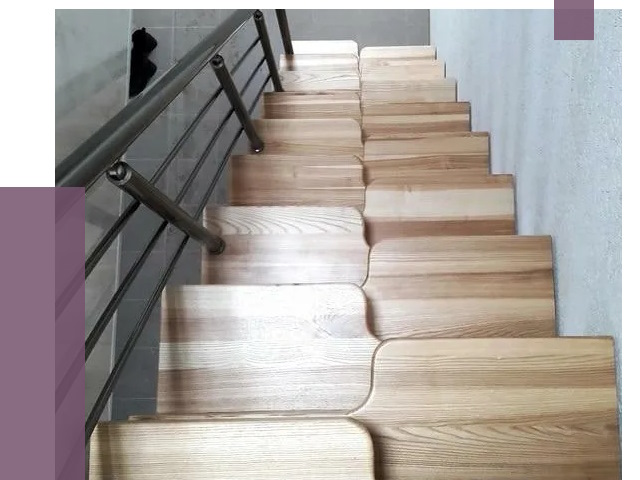 Лестницы гусиный шаг в Малгобеке от 13155 руб. под ключ | ПРОЛЁТ-Млг