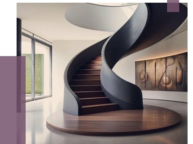 Элитные лестницы под заказ в Малгобеке от 190883 руб. — ПРОЛЁТ-Млг