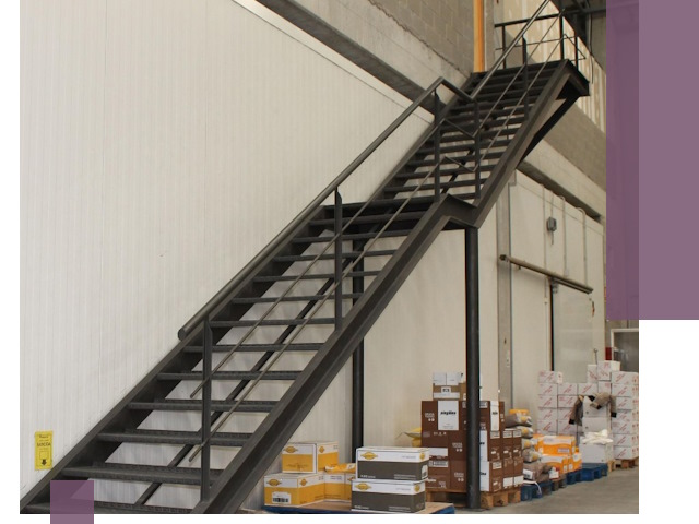 Лестницы для производства в Малгобеке — изготовление и монтаж