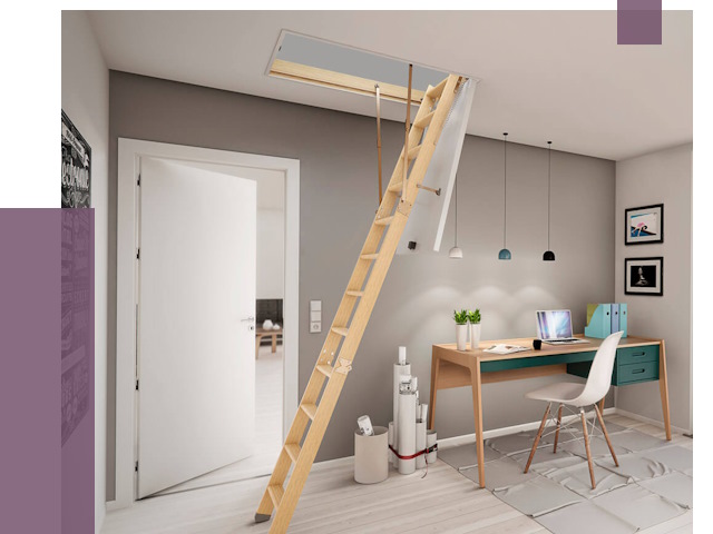 Чердачные лестницы в Малгобеке — от 14703 руб. | ПРОЛЁТ-Млг