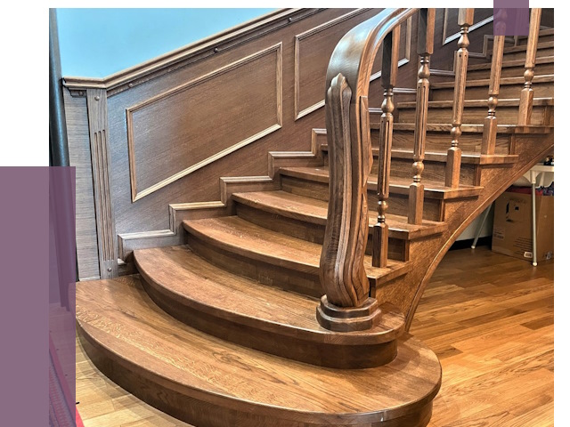 Дубовые лестницы под ключ в Малгобеке от 177986 руб. — ПРОЛЁТ-Млг