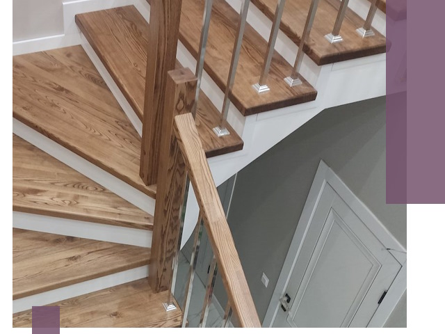 Обшивка металлических лестниц под ключ в Малгобеке