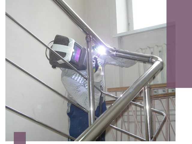 Монтаж перил и ограждений качественно в Малгобеке