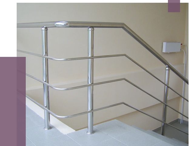 Алюминиевые перила в Малгобеке от 6397 руб. под ключ | ПРОЛЁТ-Млг