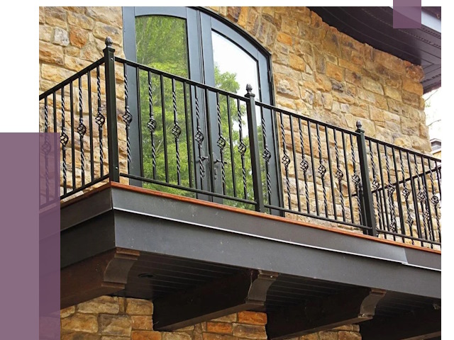 Балконные ограждения в Малгобеке от 8100 руб. — купить | ПРОЛЁТ-Млг