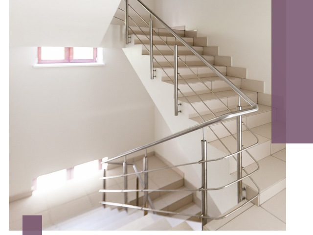 Установка и замена перил в подъезде в Малгобеке