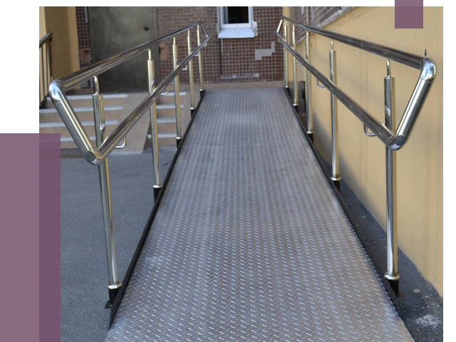 Пандусы в Малгобеке от 12382 руб. — установка для инвалидов | ПРОЛЁТ-Млг