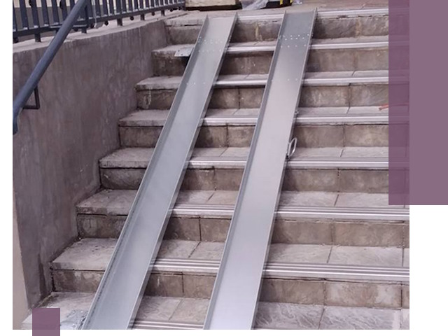 Демонтаж откидных пандусов профессионально в Малгобеке