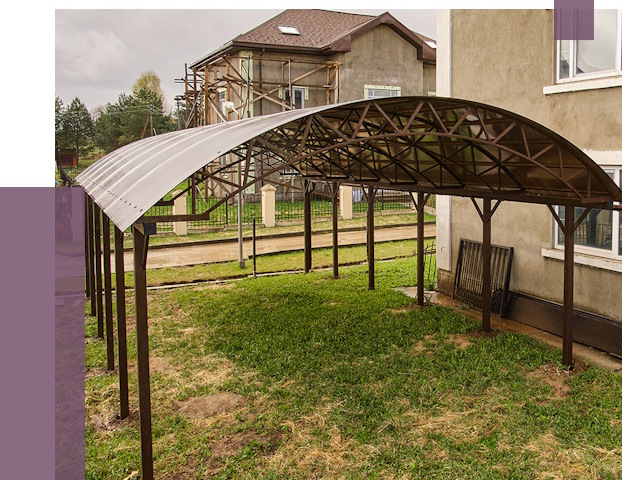 Демонтаж навесов в Малгобеке от 4643 руб. — разборка и вывоз | ПРОЛЁТ-Млг