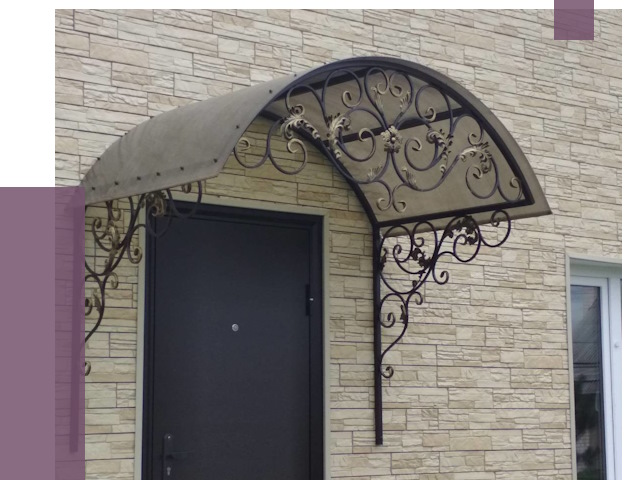 Ремонт козырьков в Малгобеке от 7481 руб.  | ПРОЛЁТ-Млг