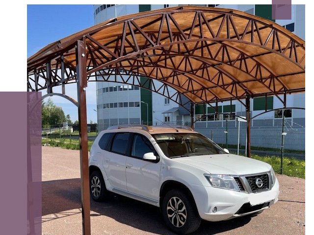 Недорогие навесы в Малгобеке от 43336 руб.  | ПРОЛЁТ-Млг