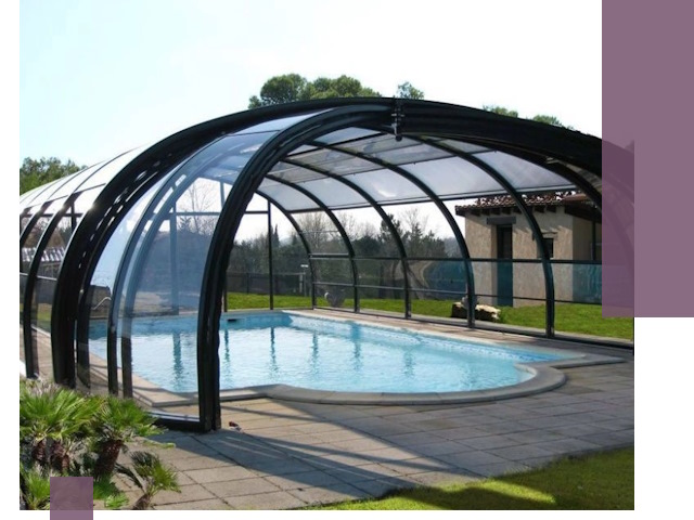 Навесы для бассейна в Малгобеке: изготовление и монтаж под ключ