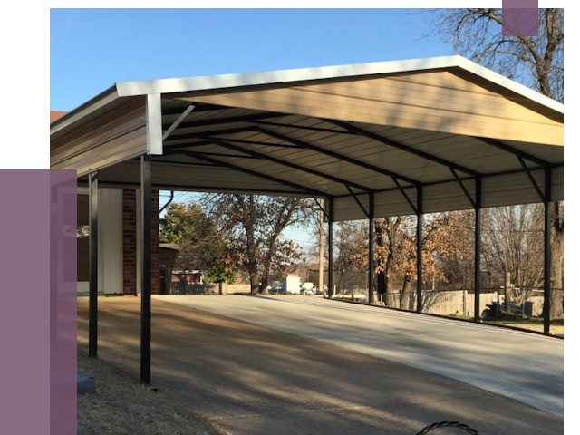 Двускатные навесы в Малгобеке от 8100 руб.  | ПРОЛЁТ-Млг