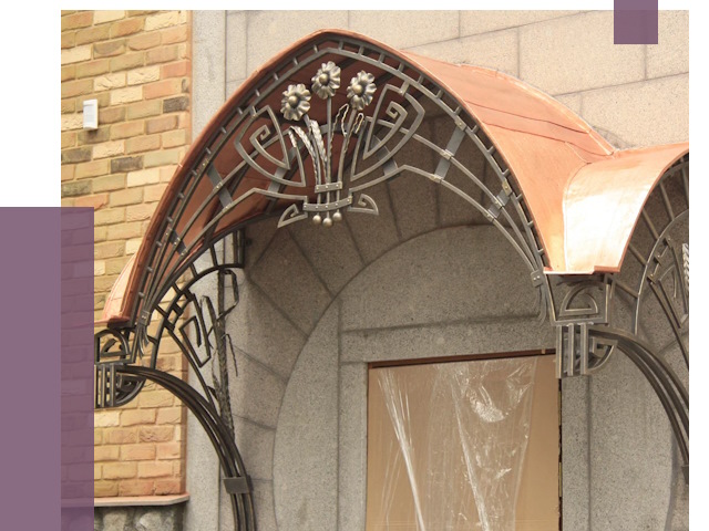 Арочные козырьки в Малгобеке от 14703 руб. 