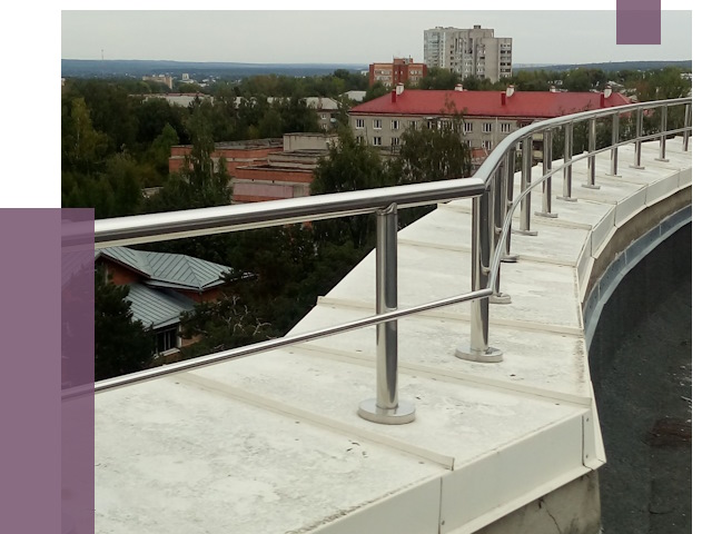 Парапеты и ограждения кровли в Малгобеке от 5004 руб. 