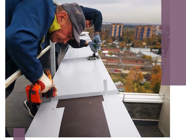 Монтаж парапетов в Малгобеке — установка прочных металлических ограждений