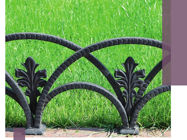 Декоративные металлические бордюры под ключ в Малгобеке