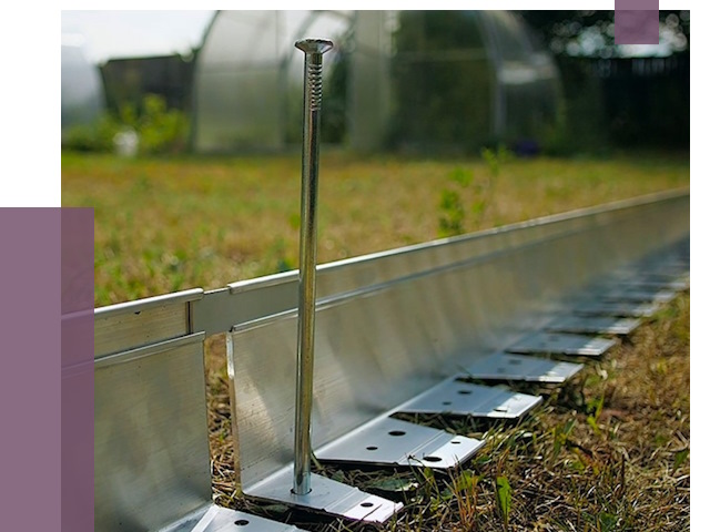 Металлические бордюры для газона в Малгобеке от 4334 руб. | ПРОЛЁТ-Млг