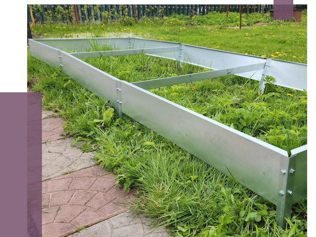 Металлические бордюры для грядок в Малгобеке от 1806 руб.