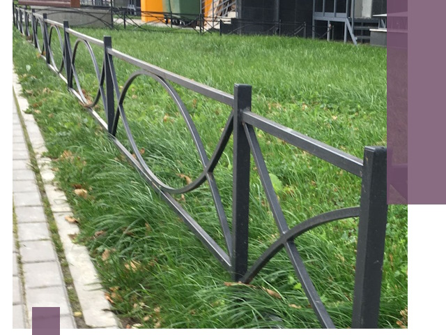 Газонные ограждения из металла в Малгобеке — монтаж и продажа