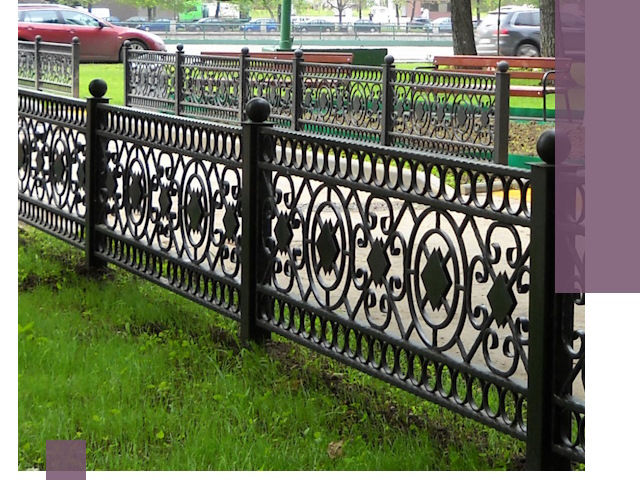 Секционные газонные ограждения под ключ в Малгобеке