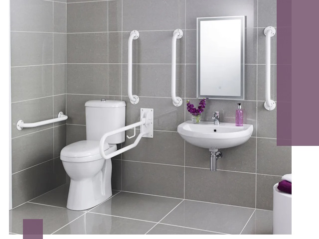 Поручни для санузлов в Малгобеке: установка, ремонт и монтаж