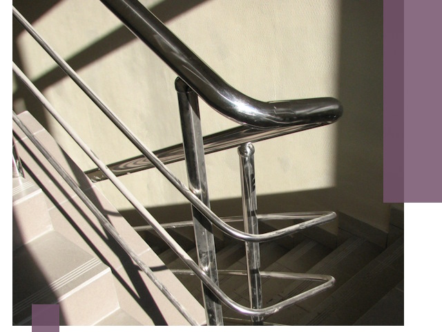 Поручни из нержавеющей стали под ключ в Малгобеке