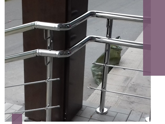 Монтаж поручней из нержавеющей стали в Малгобеке качественно и быстро